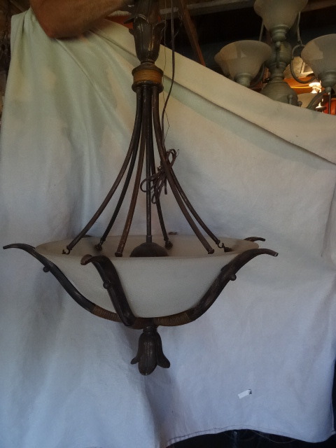 Bowl Hanging Chandelier