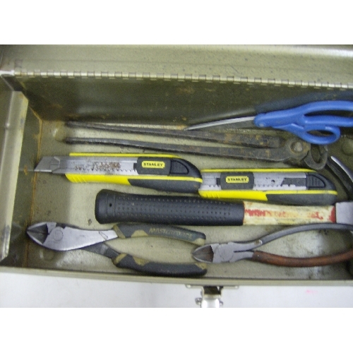 Tool box with tools