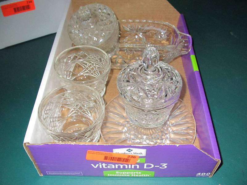 Crystal dishes