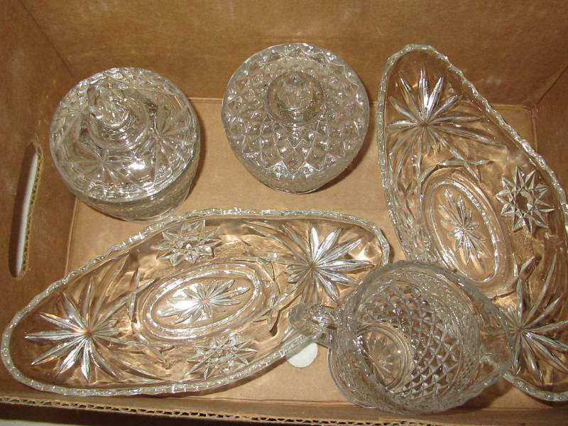 Crystal dishes