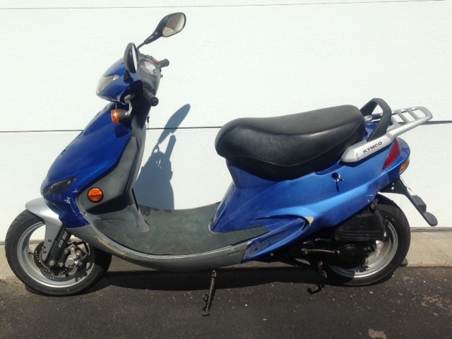 lot 1 image: Kymco 50cc Moped
