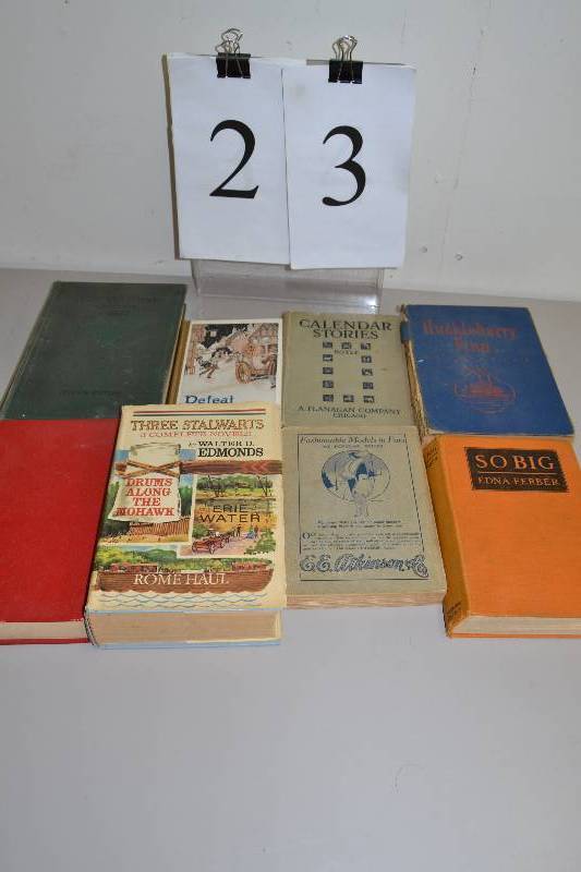 lot 23 image: Antique Books