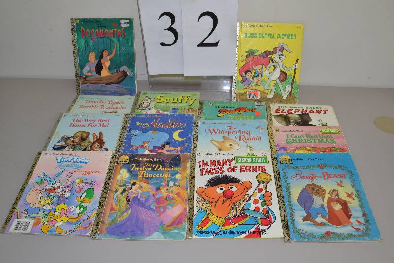 lot 32 image: Little Golden Childrens Books
