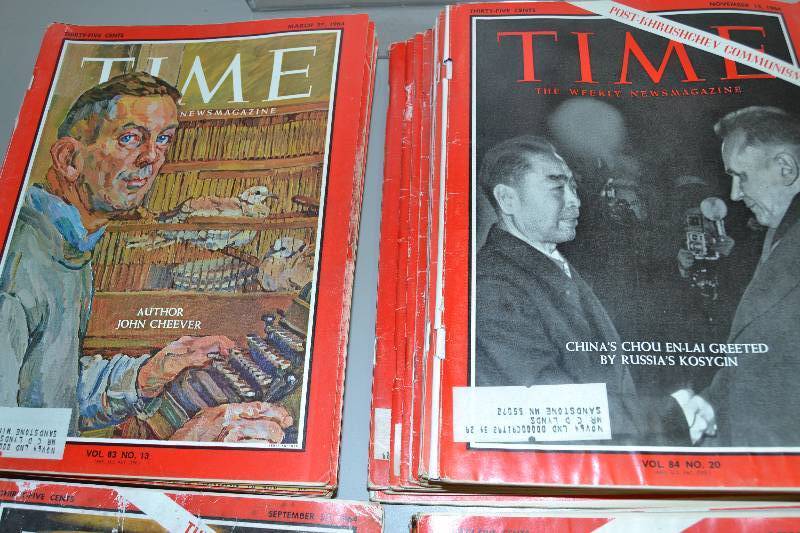lot 36 image: Time Magizines