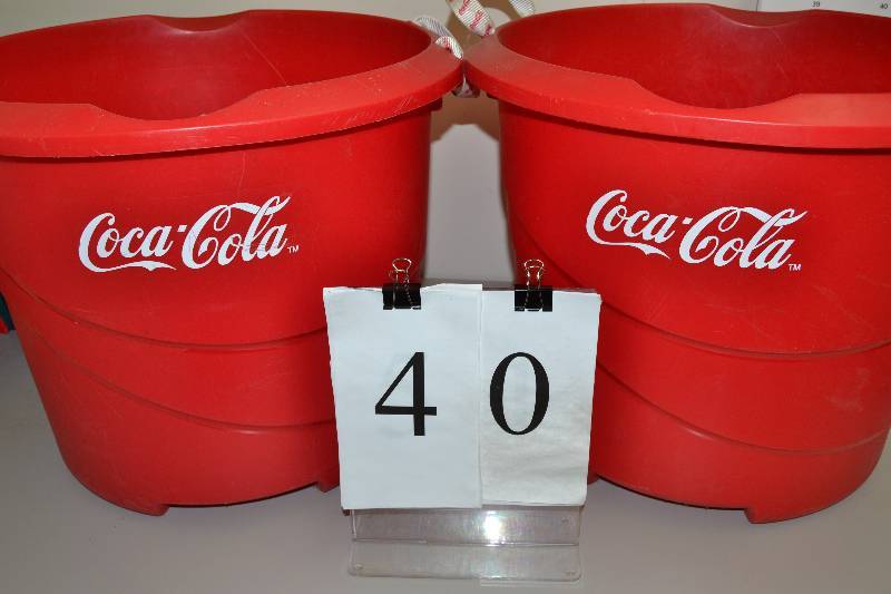 lot 40 image: Coke tubs
