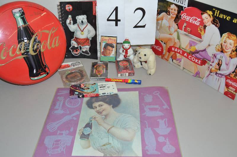 lot 42 image: Coke items