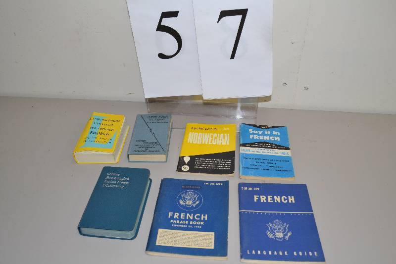 lot 57 image: Books - language