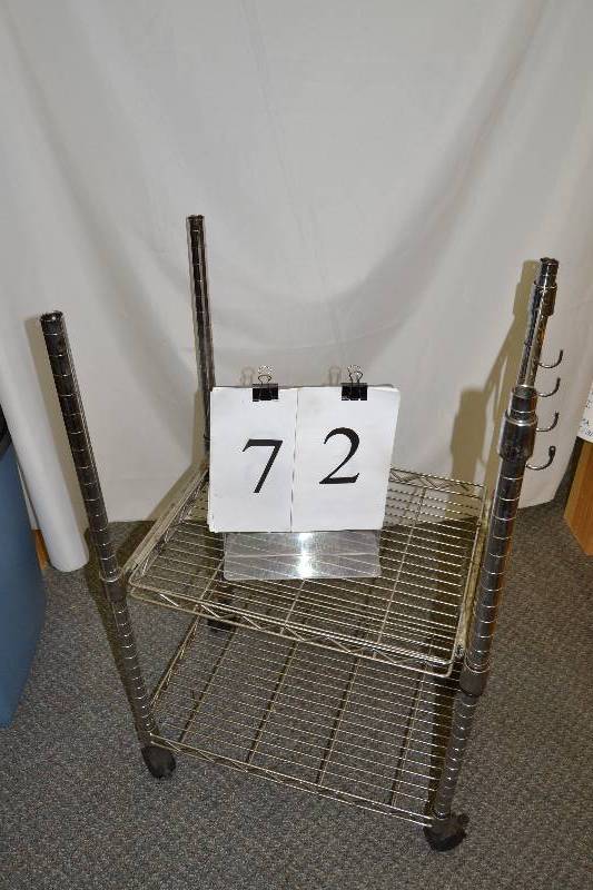 lot 72 image: Wire cart