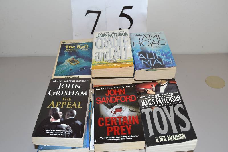 lot 75 image: Paperback books