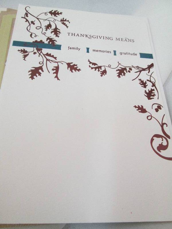 Assortment of Thanksgiving cards Mo...