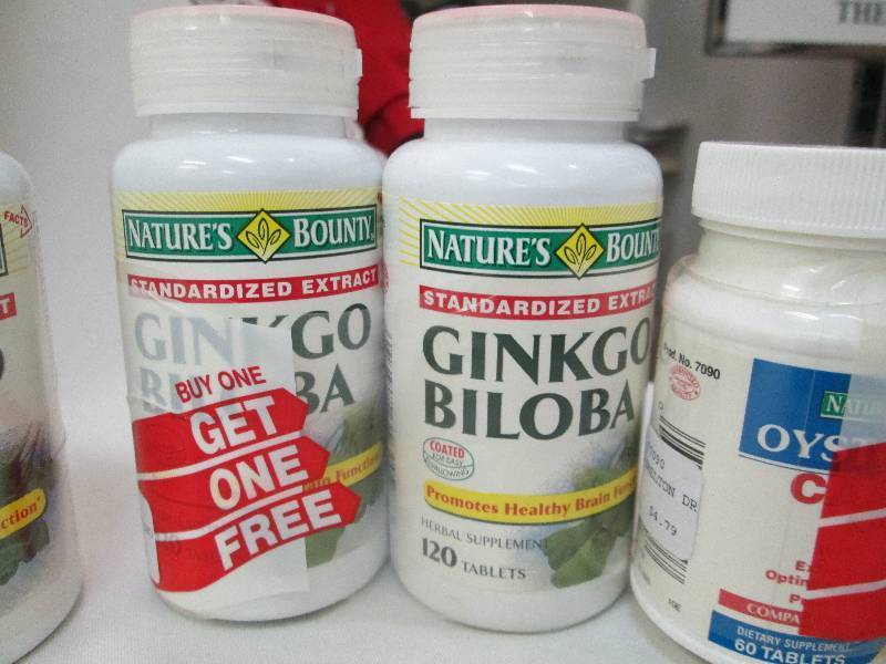 Ginkgo Biloba and calcium some mayb...