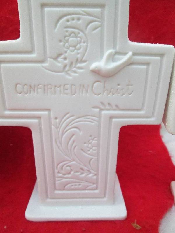 Qty 3 White crosses that says First...