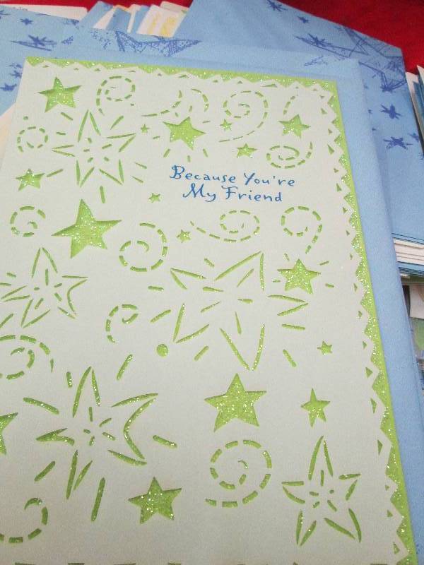 Assortment of Friendship cards...