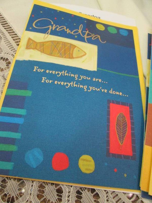 Assortment of grandparents day card...