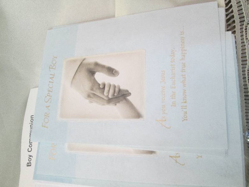 Assortment of  Communion cards...