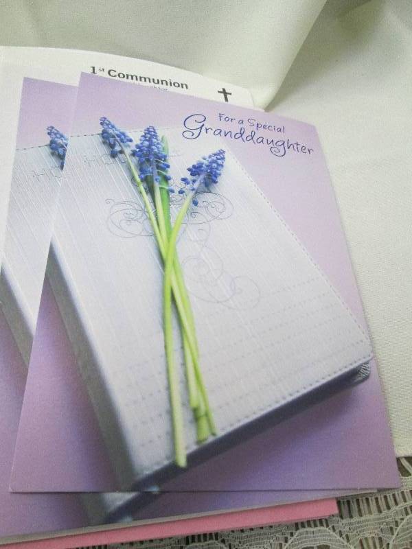 Assortment of  Communion cards ...
