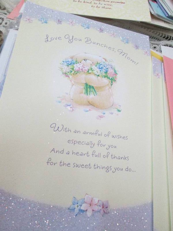 Assortment of Mother day cards...