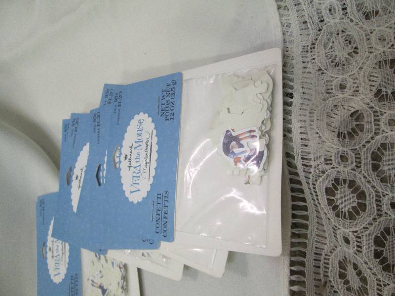 Book mark signet and Vera the mouse...