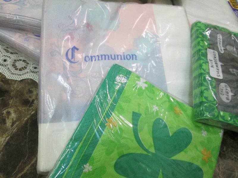 6-Communion napkins 16 in each pkg....