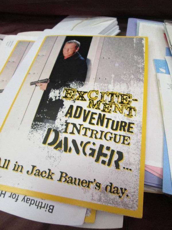 Assortment of cards...
