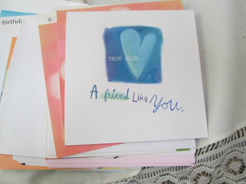 Assortment of birthday card...