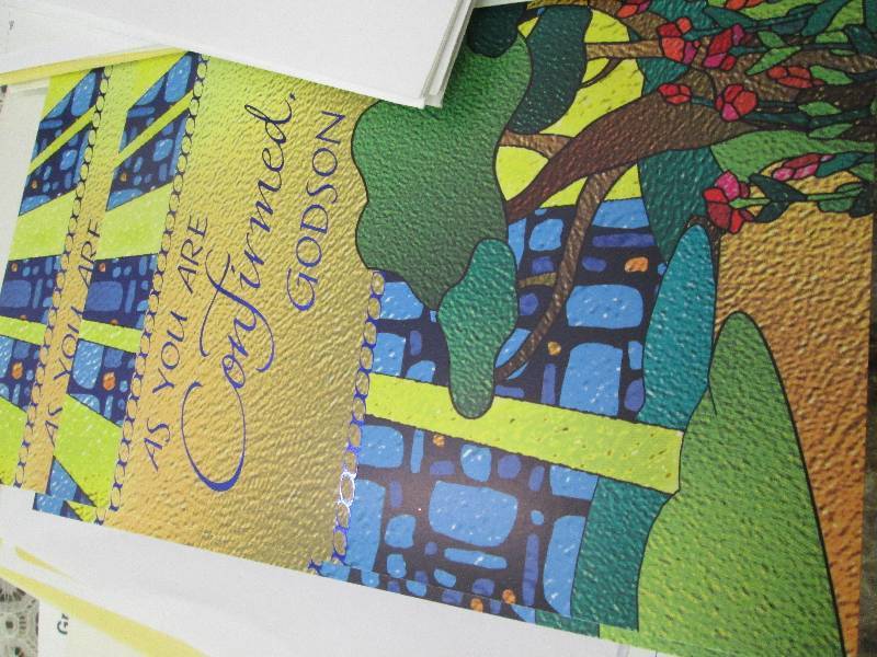 Communion and confirmation cards...