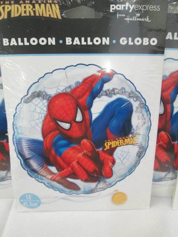 Qty 4 The Amazing spender-man Ballo...