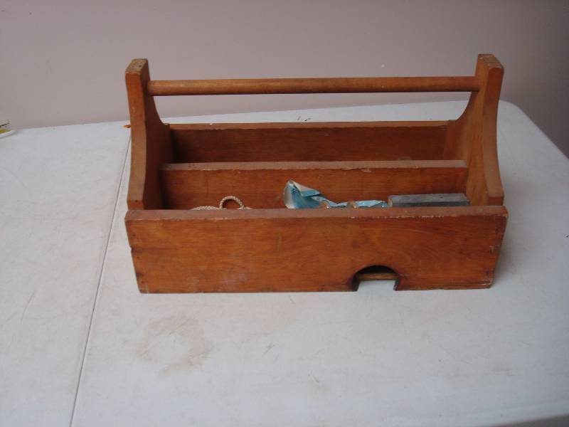 lot 43 image: Wood Tool Box, Other Items