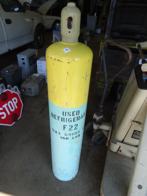Used Refrigerant Tank