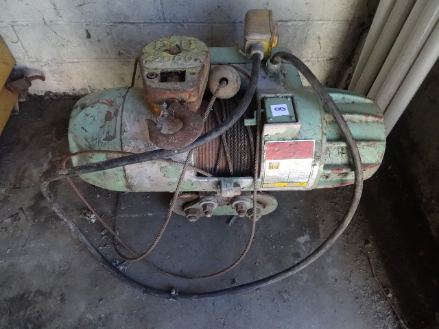 P & H Overhead Cable Hoist