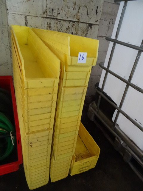 Plastic Hardware Trays Qty 48 4 X 24 X 4