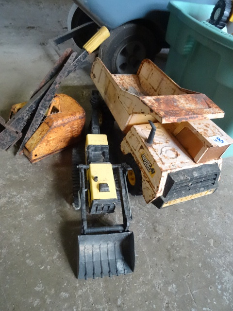 Tonka Dump Truck, Track Loader