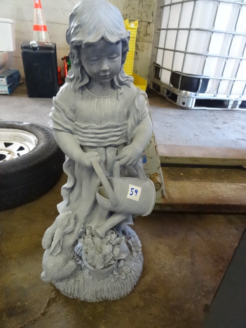 Little Girl Garden Statue 26