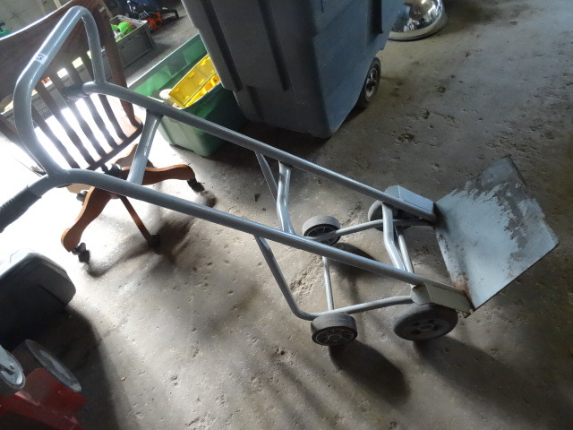 Metal Barrel Cart
