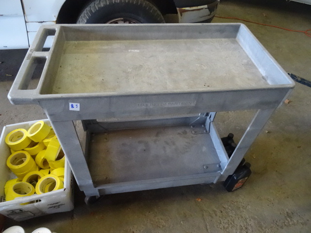 Rubbermaid Shop Cart 18 X 34 X 32