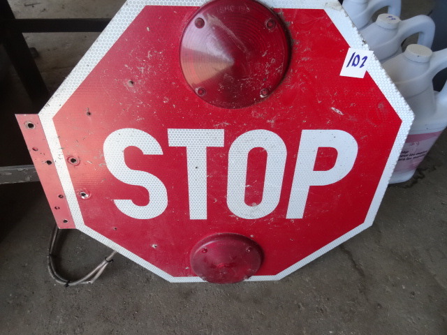 School Buss Stop Sign