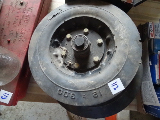12 X 3.00 Wheels with Hubs Qty 2