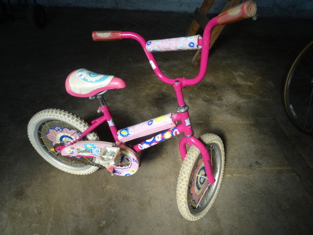 Kids Barbie Bike 16 Wheels