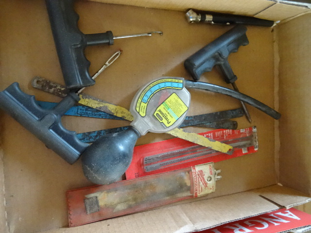 Tire Repair Tools, Sawzall
