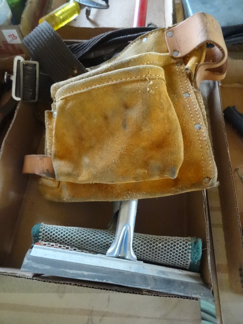 Tool Belt Window Squeegees