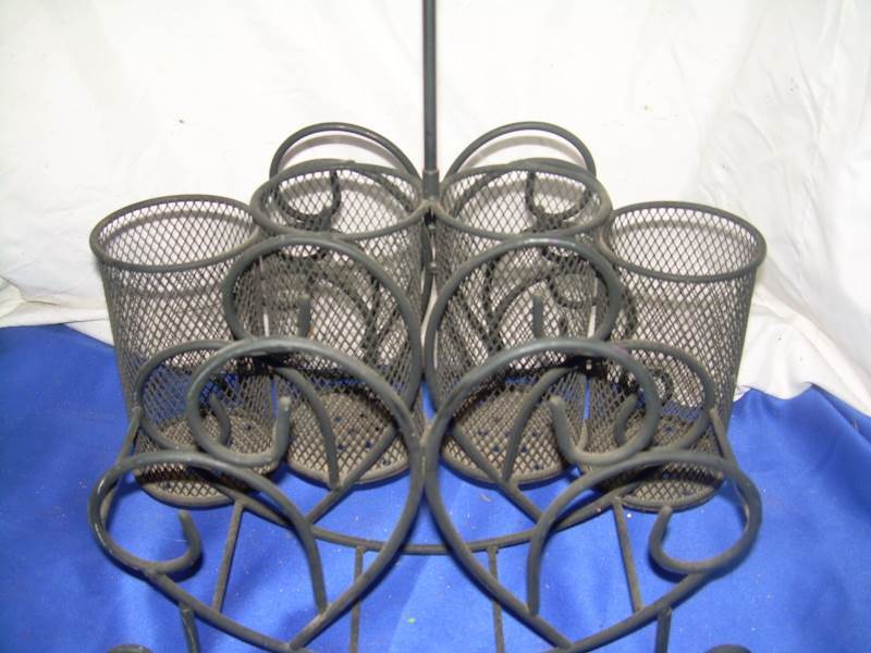 lot 45 image: vintage metal wine cadey