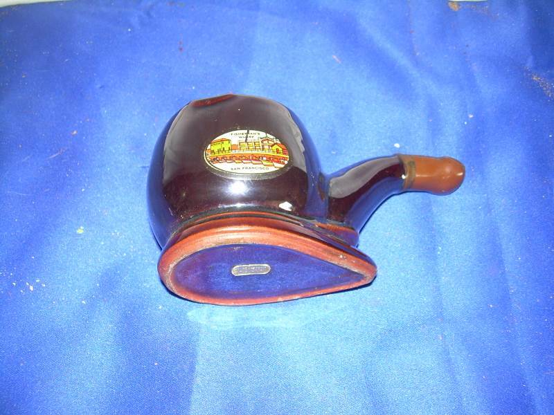 lot 56 image: vintage glass pipe