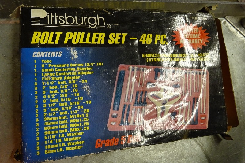 Pittsburgh bolt puller set