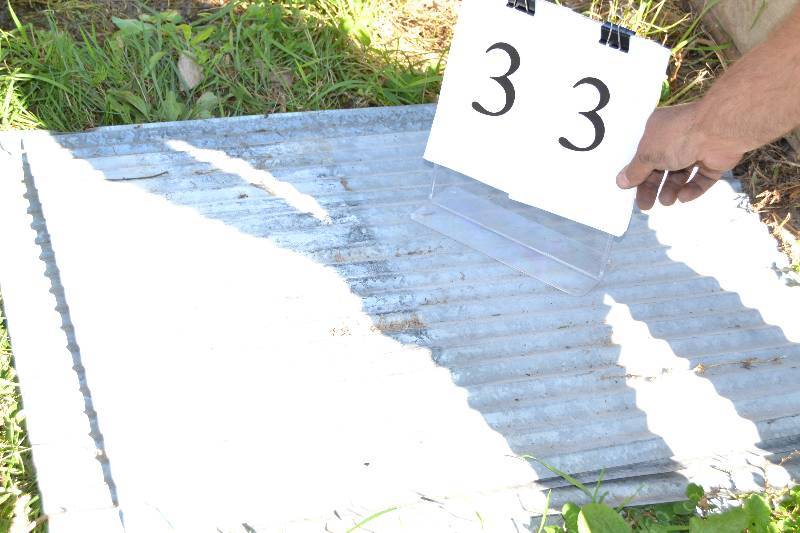 lot 33 image: galvanized steel