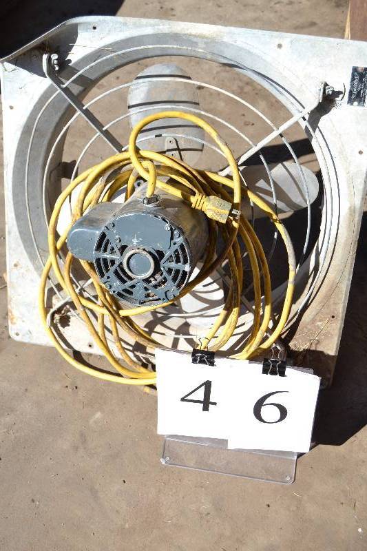 lot 46 image: Barn fan