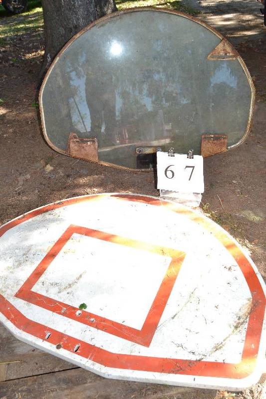 lot 67 image: Basketball backboards
