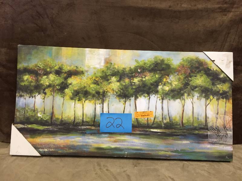 Wall Painting - damaged on the corner