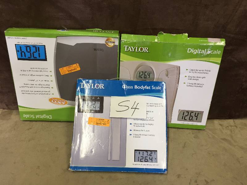 Lot of 3 Weight Scales