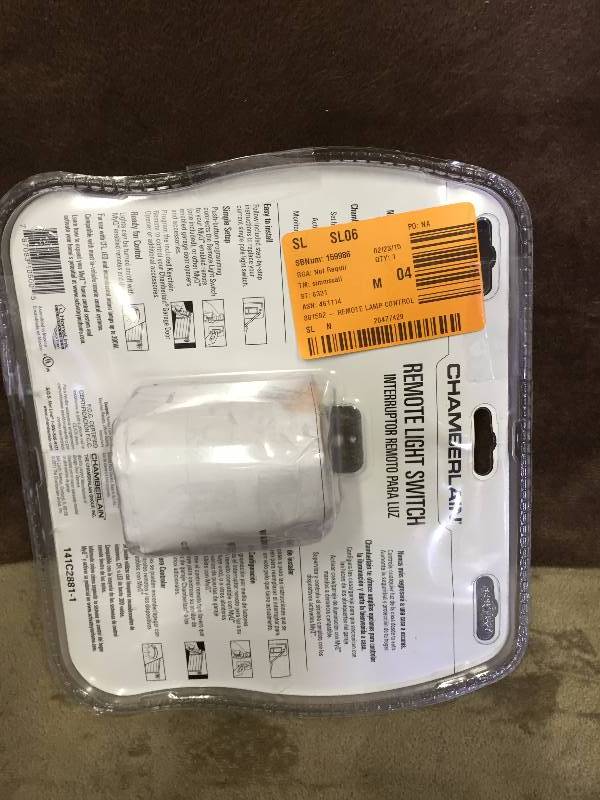 Chamberlain Remote Light Switch