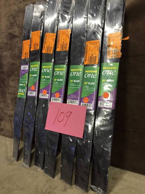 Lot of 7 Weed Eater 26 Blades